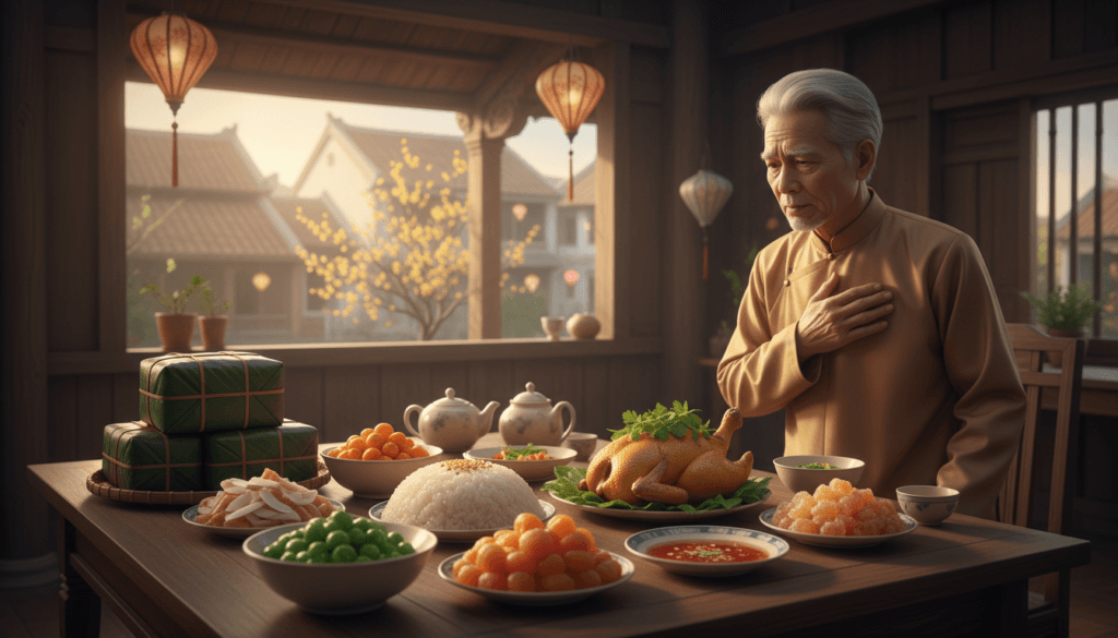 Người già bị tiểu đường nên kiêng gì trong mâm cổ tết