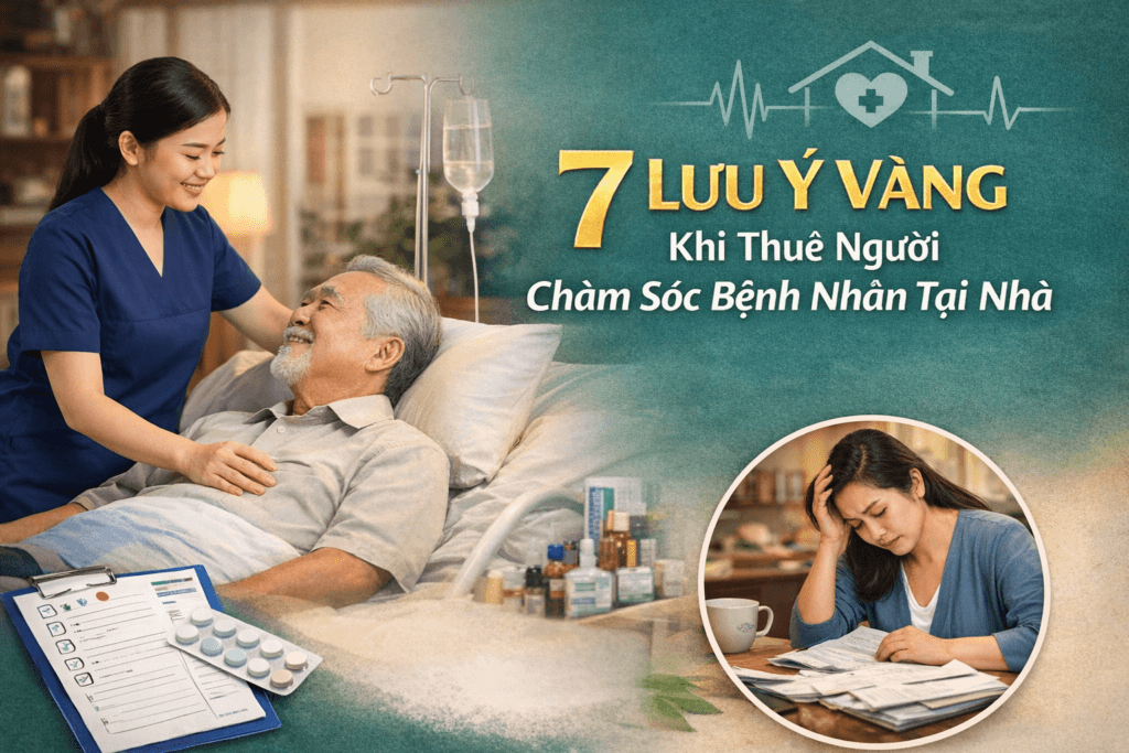 7 Lưu Ý Vàng Khi Chăm Sóc Bệnh Nhân