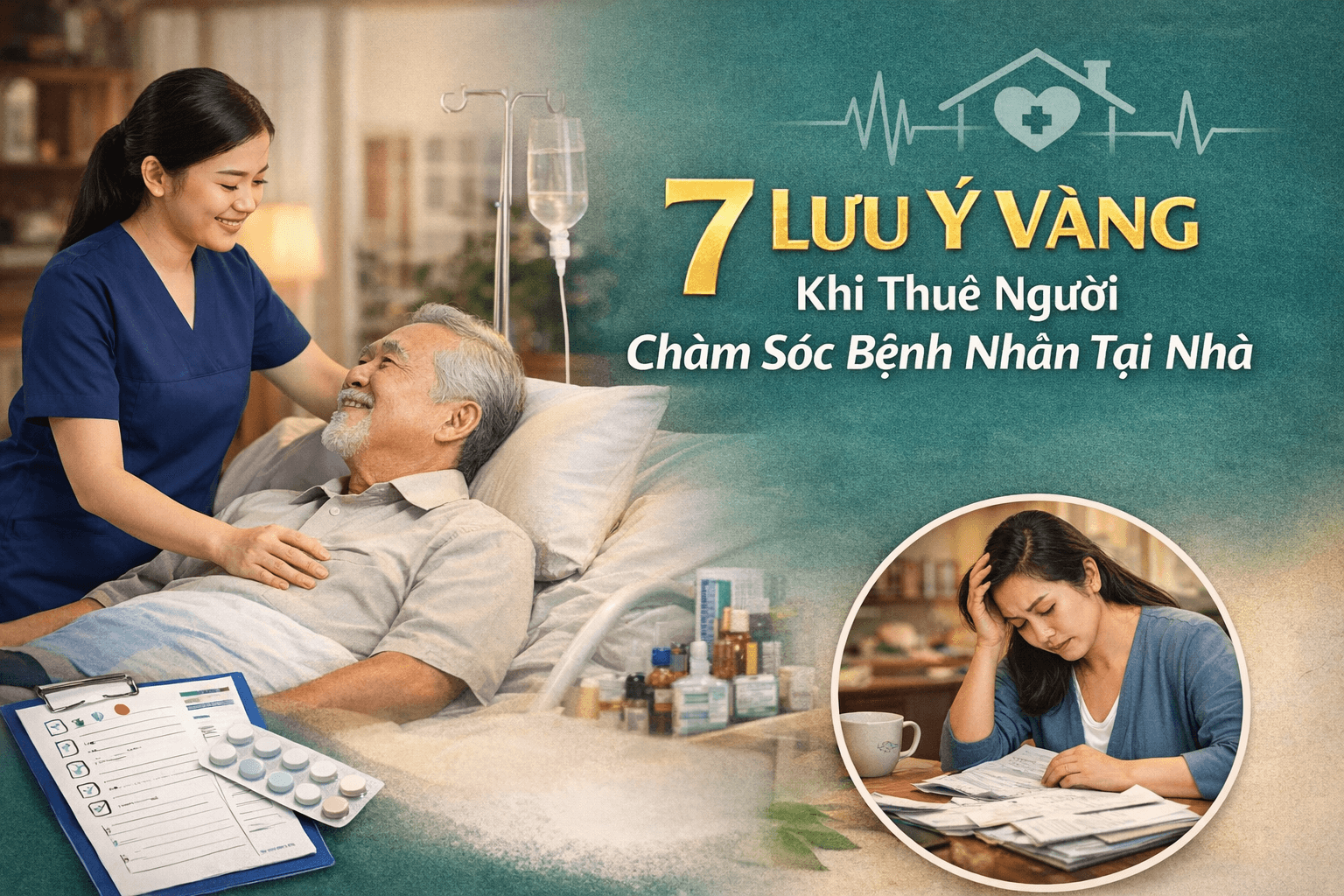 7 Lưu Ý Vàng Khi Chăm Sóc Bệnh Nhân