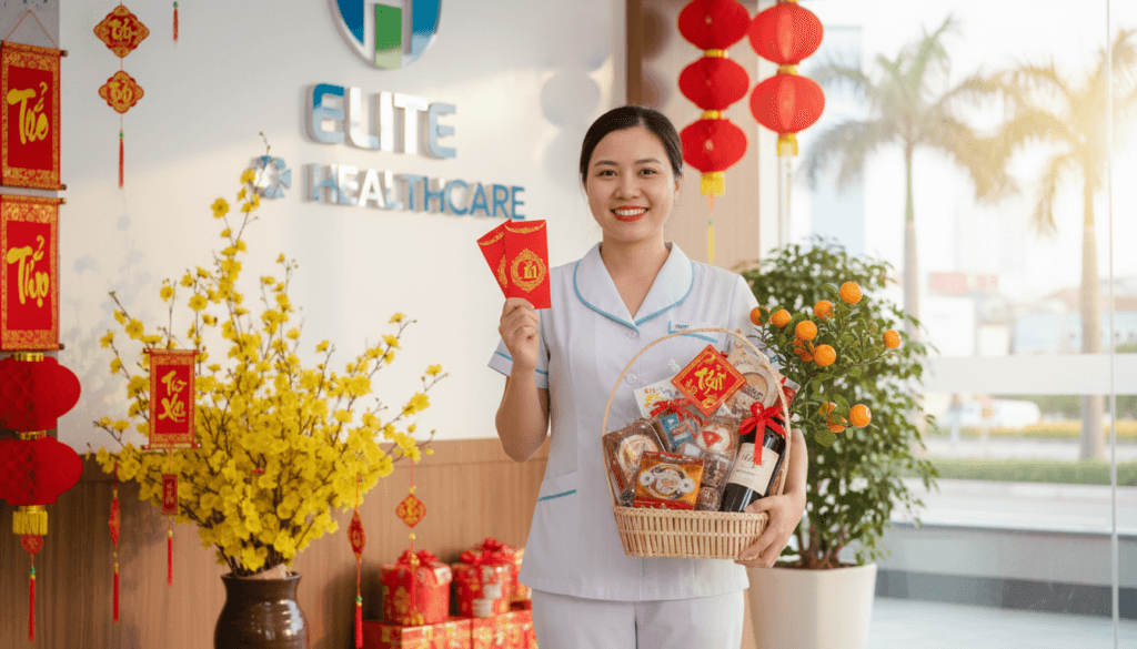 Chăm sóc viên tại nhà dịp tết