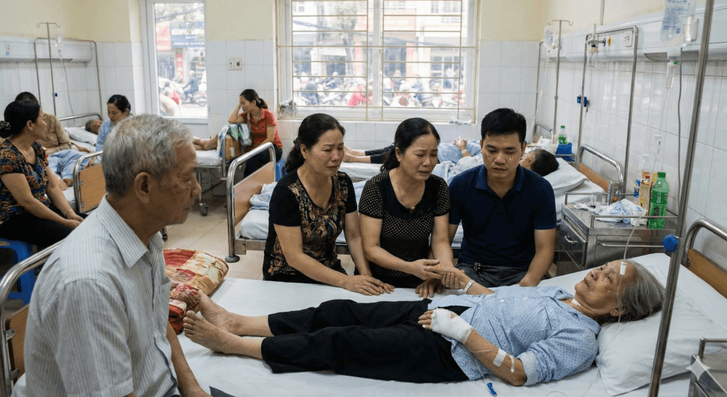 bệnh nhân ung thư có nên truyền dịch tại nhà