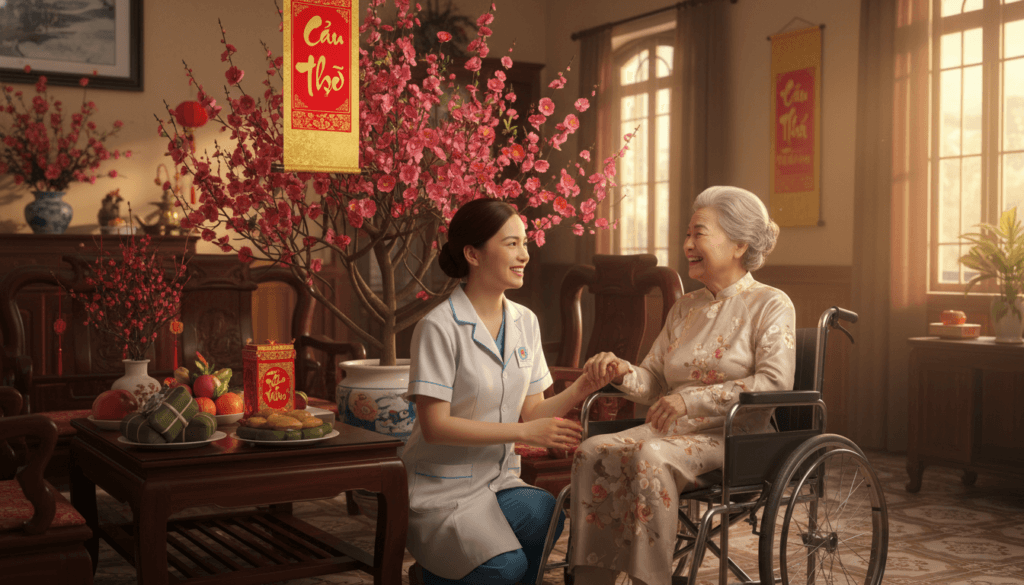 Tuyển dụng chăm sóc viên tại nhà dịp Tết