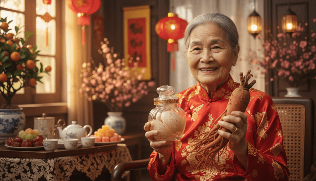Món quà tết cho người cao tuổi