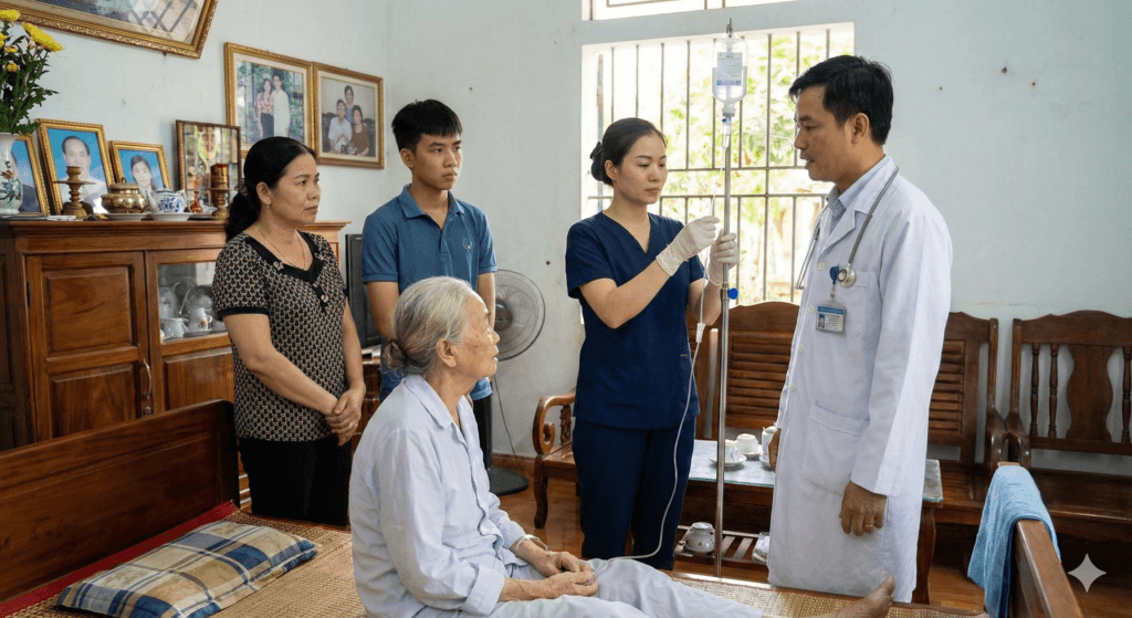 sức khoẻ và an toàn của người bệnh là điều quan trọng