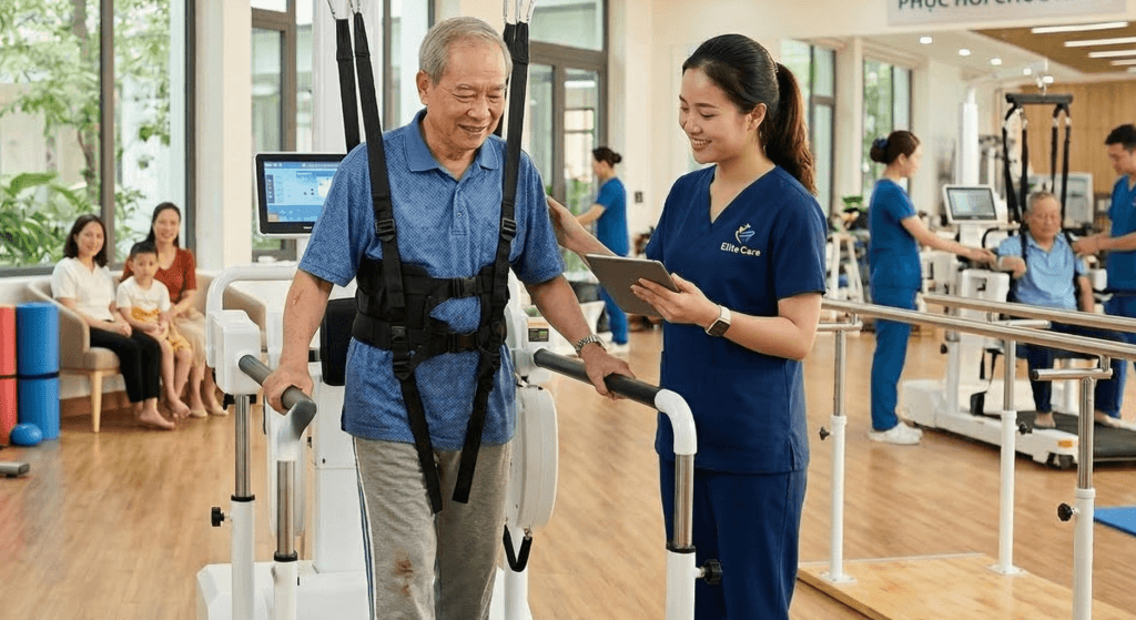 Phục hồi chức năng sau đột quỵ tại nhà
