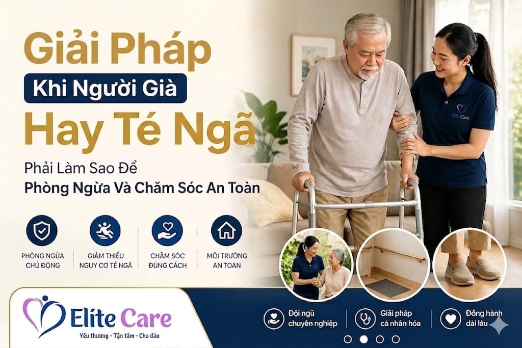 Giải Pháp Khi Người Già Hay Té Ngã Phải Làm Sao Để Phòng Ngừa Và Chăm Sóc An Toàn