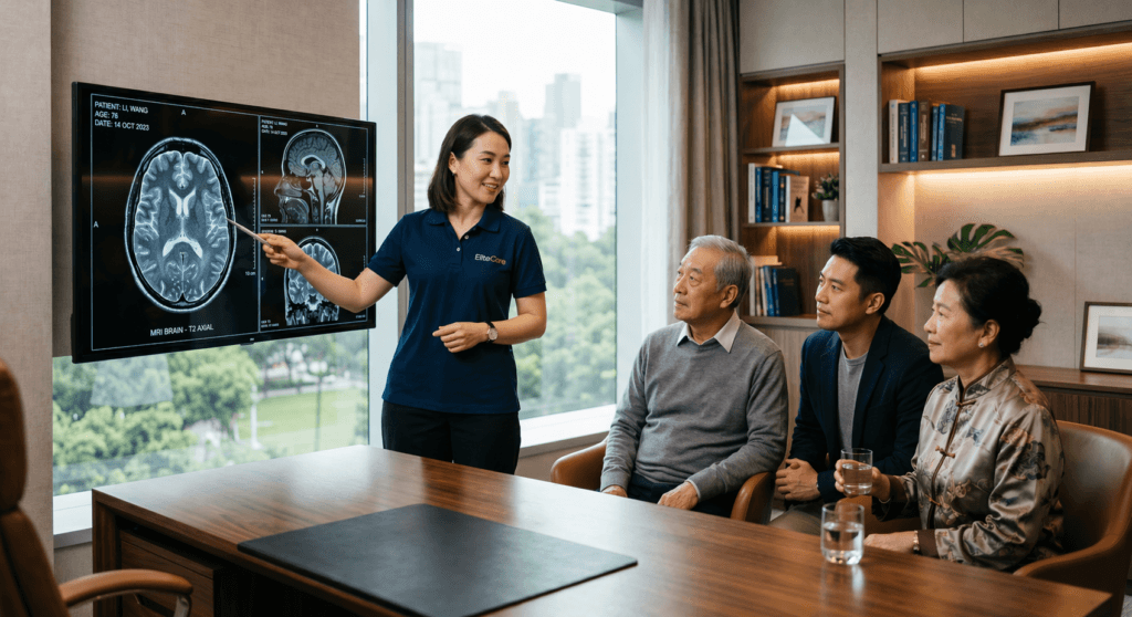 Elite Care đồng hành chăm sóc người già hay quên tại nhà