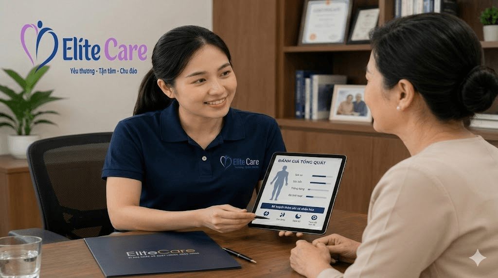 Elite Care chăm sóc người già hay té ngã tại nhà