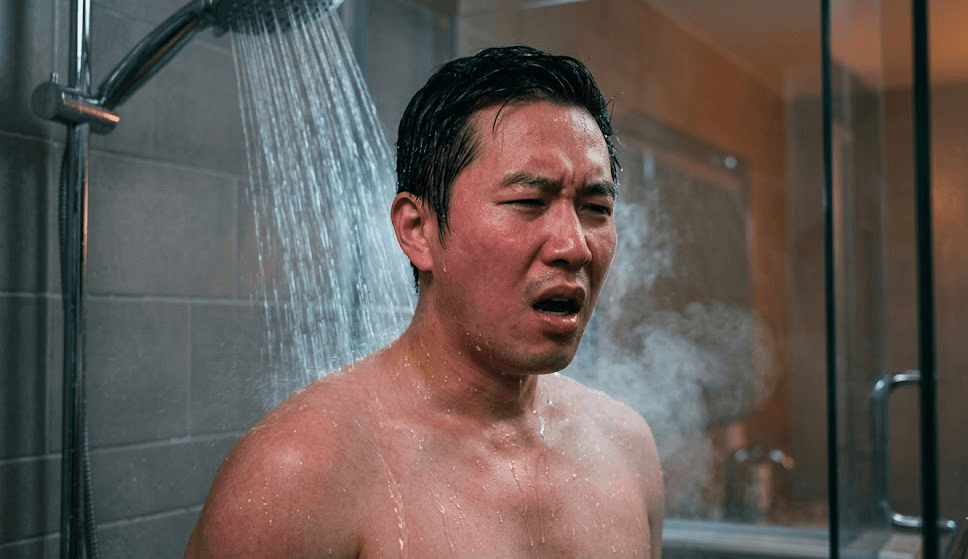 đột quỵ khi tắm