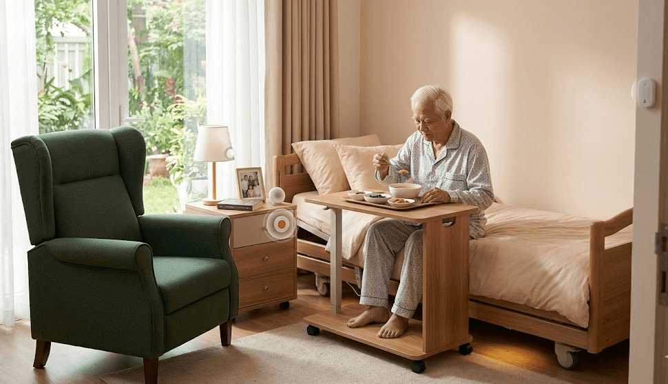 Sắp Xếp Phòng Ngủ Cho Người Già Suy Yếu
