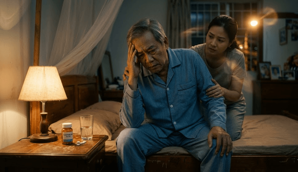 cách giúp người già ngủ ngon