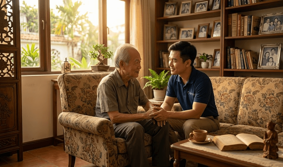chăm sóc người cao tuổi trả góp 0%