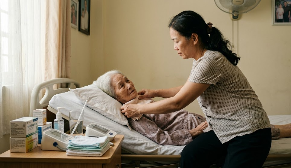 Bí Quyết Chăm Sóc Cha Mẹ già yếu