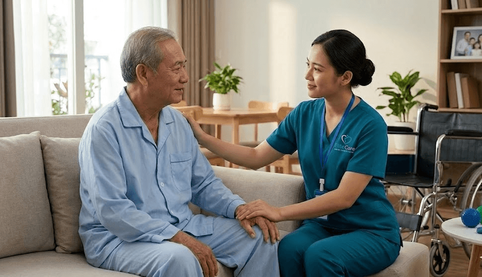 Chăm sóc người tai biến tại nhà