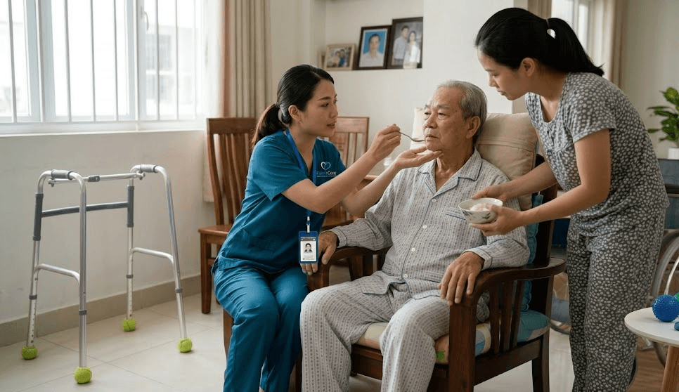 Chăm sóc người tai biến tại nhà