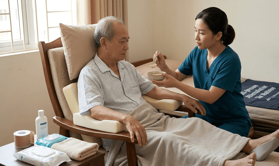 Chăm sóc người tai biến tại nhà