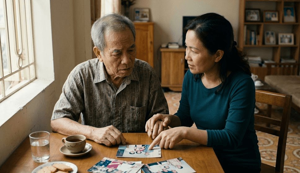 suy giảm trí nhớ sau tai biến