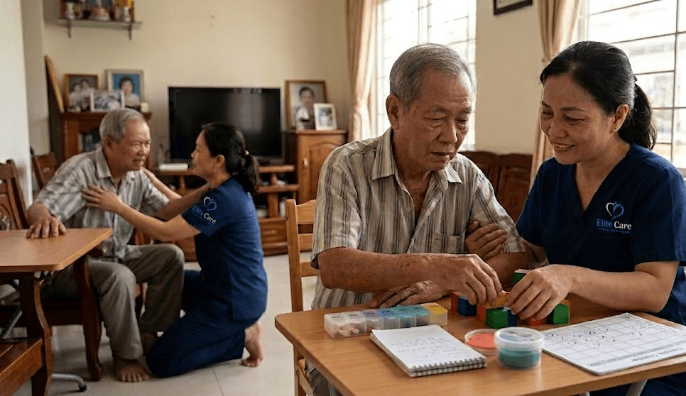 suy giảm trí nhớ sau tai biến