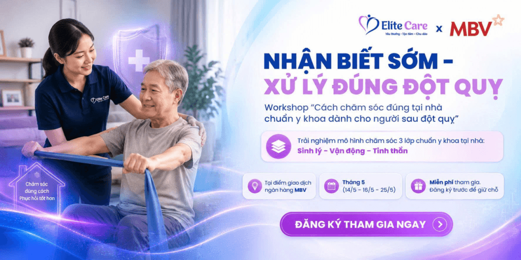 Chuỗi Workshop Nhận Biết Sớm Đột Quỵ Tại Nhà