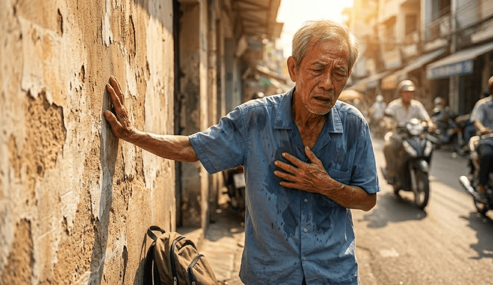 nắng nóng gây đột quỵ
