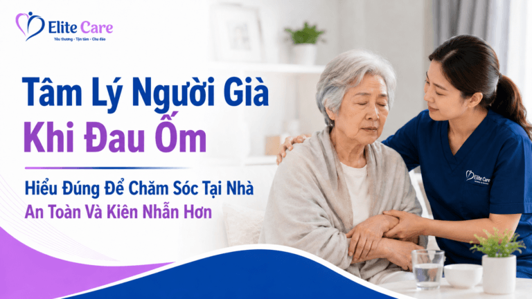 tâm lý người già khi đau ốm