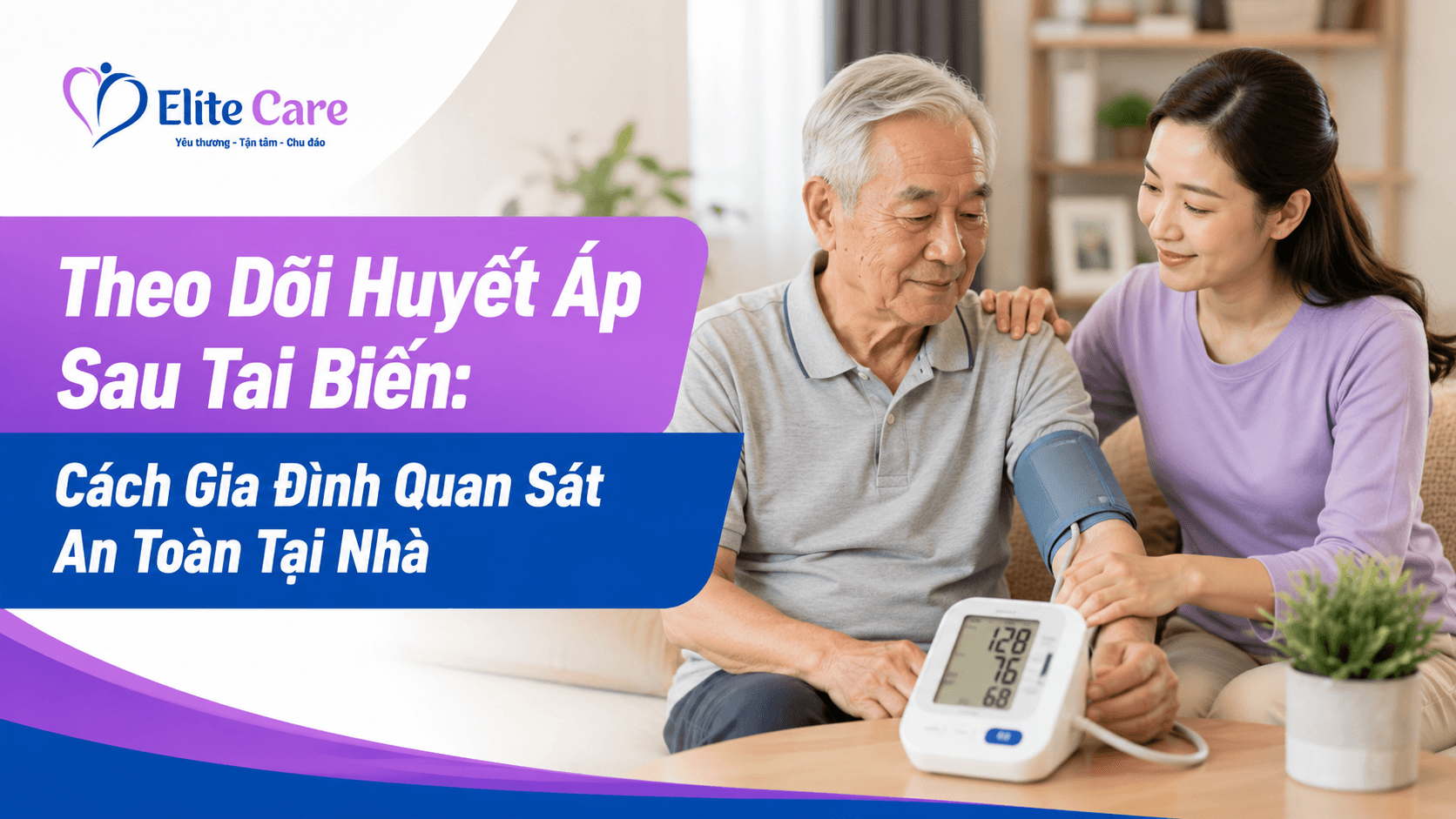 theo dõi huyết áp sau tai biến
