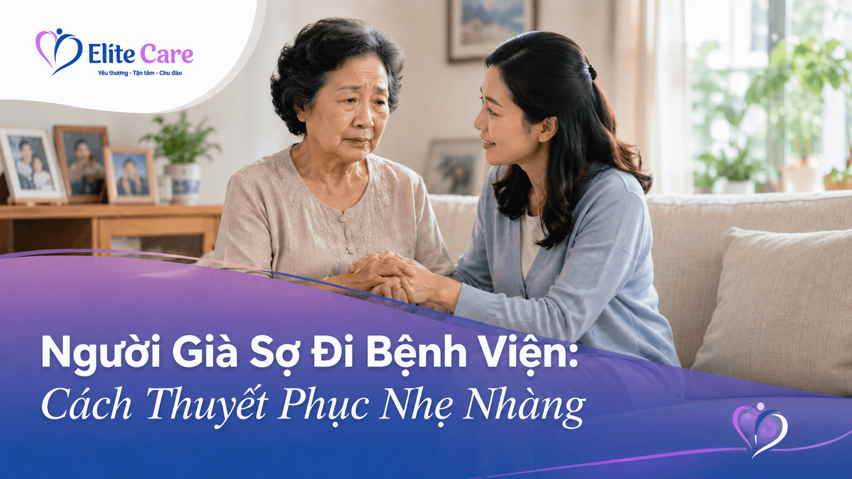 Khi họ thấy mọi thứ đã có kế hoạch, nỗi sợ sẽ giảm đi phần nào.
