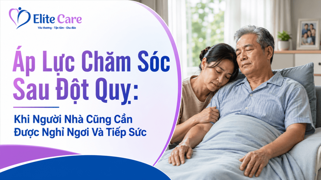 áp lực chăm sóc đột quỵ