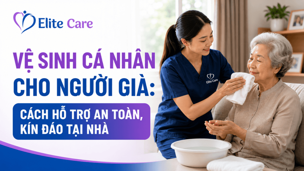vệ sinh cá nhân cho người già