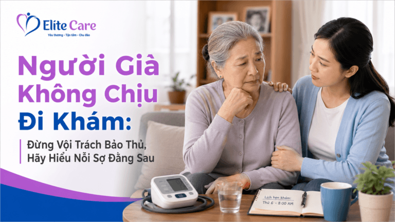 người già không chịu đi khám