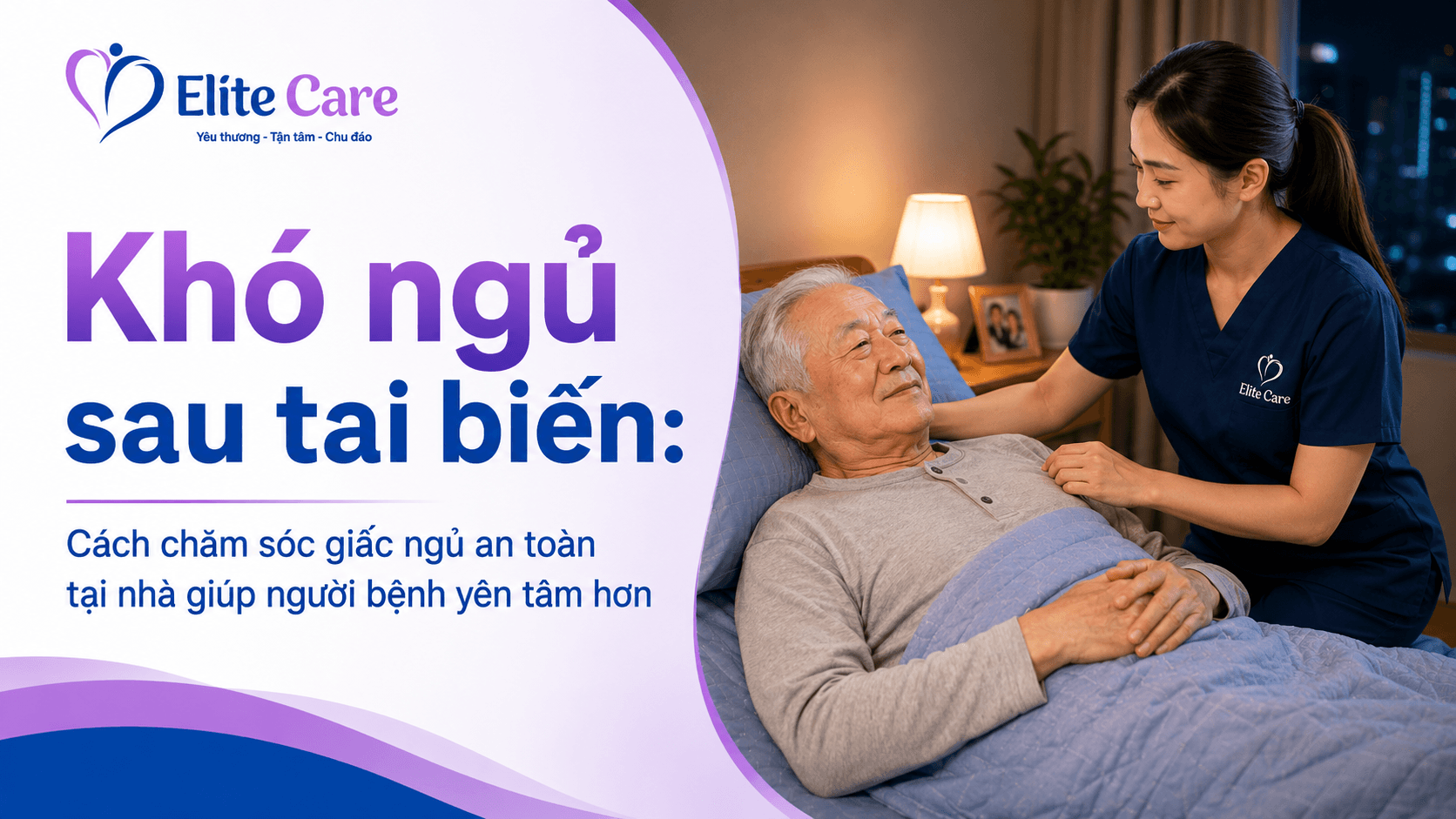 khó ngủ sau tai biến