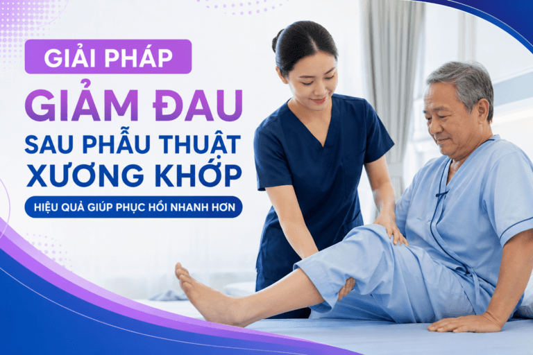 giảm đau sau phẫu thuật xương khớp