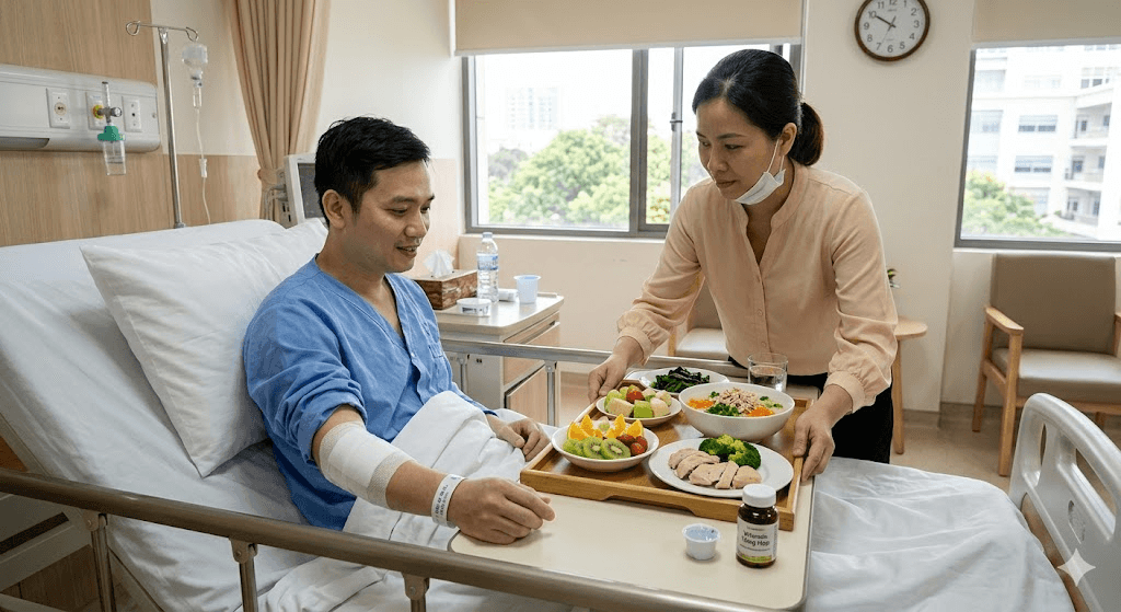 Dinh Dưỡng Cho Người Mới Mổ