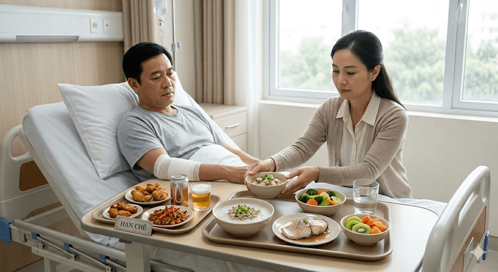 Dinh Dưỡng Cho Người Mới Mổ