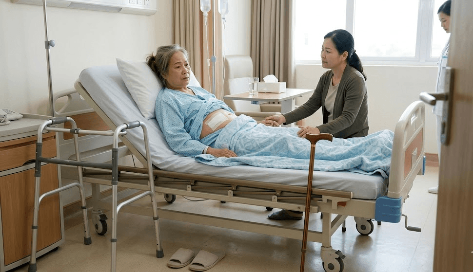 Sau Mổ Không Chịu Đi Lại 