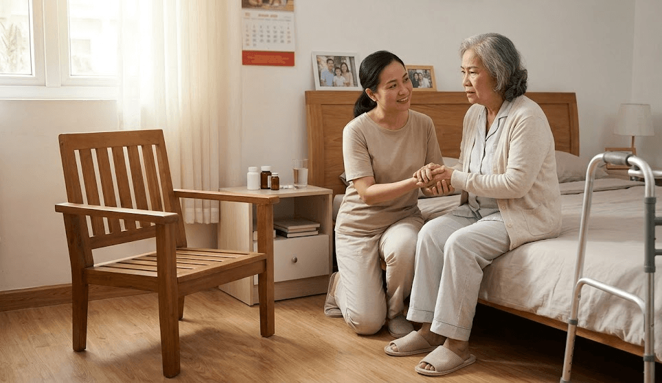 Sau Mổ Không Chịu Đi Lại 