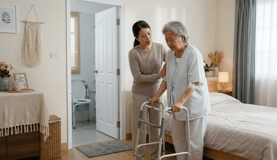 Người Bệnh Sau Mổ Không Tự Đi Vệ Sinh Được