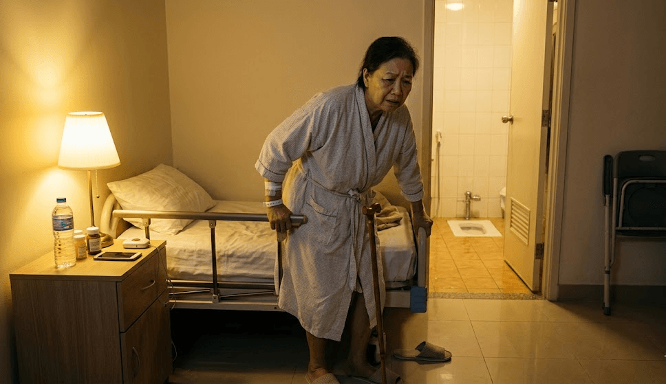 Người Bệnh Sau Mổ Không Tự Đi Vệ Sinh Được