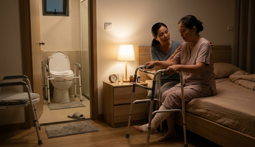Người Bệnh Sau Mổ Không Tự Đi Vệ Sinh Được