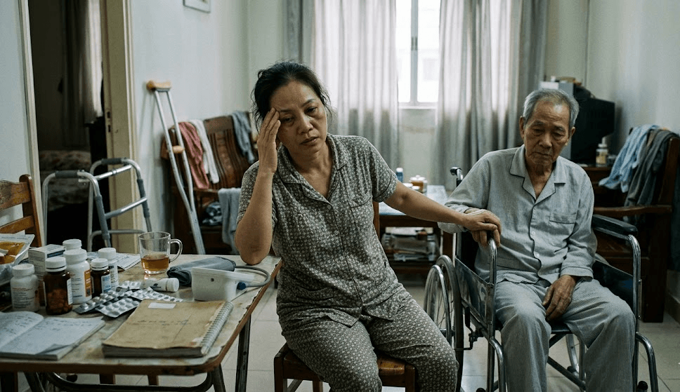 Áp Lực Chăm Sóc Người Sau Đột Quỵ
