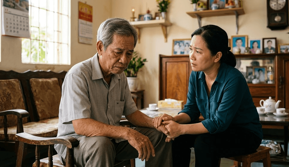 Người Già Hay Tủi Thân:
