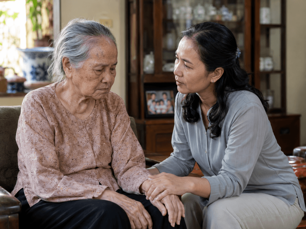 Người Già Hay Tủi Thân:
