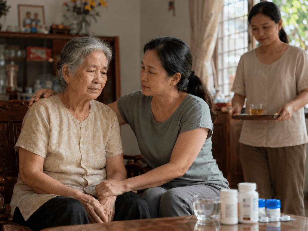 người già hay tủi thân