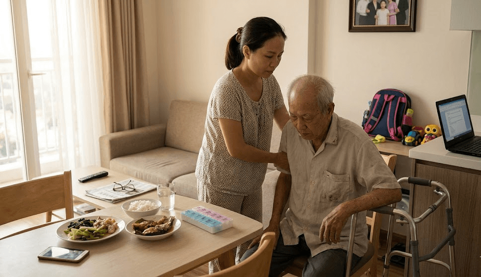 Chăm Sóc Cha Mẹ Già 