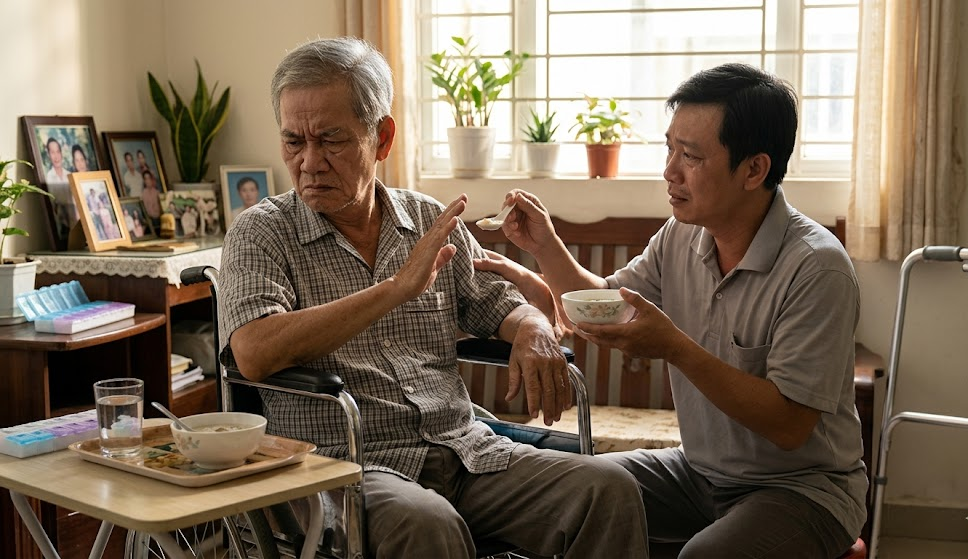 Người Bệnh Tai Biến Hay Cáu Gắt