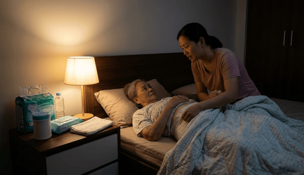 Chăm Sóc Người Sau Tai Biến Ban Đêm