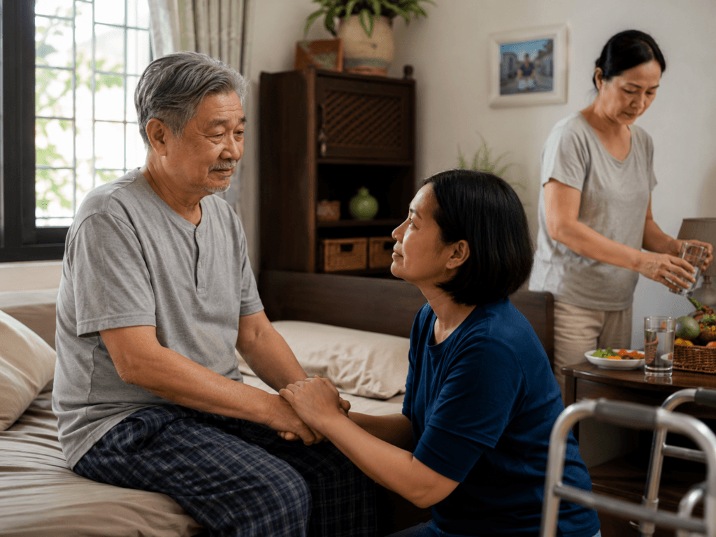 Động viên người sau đột quỵ