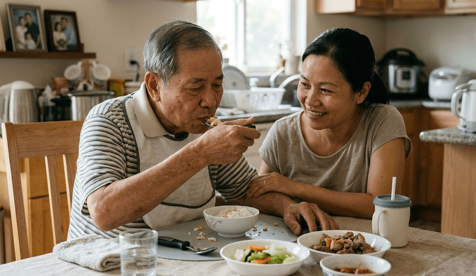 động viên người sau đột quỵ 