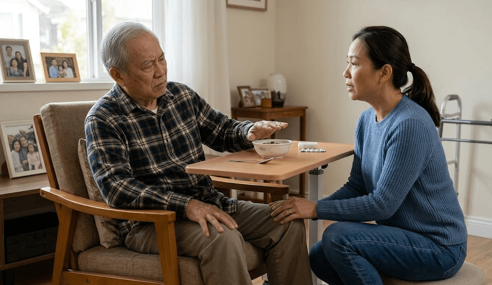 động viên người sau đột quỵ 