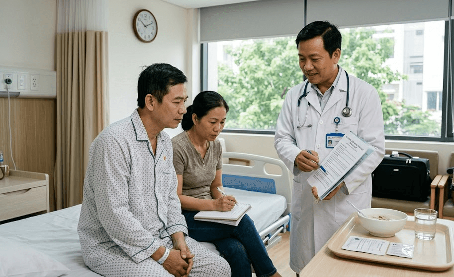 Bữa Ăn Cho Người Bệnh Sau Mổ